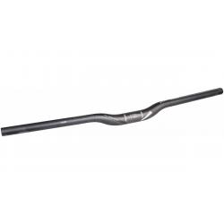 แฮนด์ยก FSA K-FORCE LOW RISER MTB, 31.8MM, สูง 18MM, กว้าง 700MM,และยาว 660MM สีแดง, สีเทา