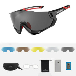 แว่นตา ROCKBROS Glasses พร้อม Polarized Lens 5 ชุด เปลี่ยนได้, 10131, 10132, 10133