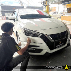 รีวิวงานติดตั้ง ALMERA 2020 : ชุดแต่ง LYCAN
