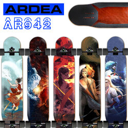 ARDEA AR942 Longboard ลองบอร์ด ทำจากไม้ Russian Maple Wood 8 ชั้น
