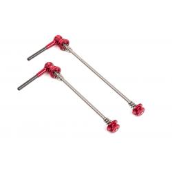 แกนปลดเร็ว TiTANIUM Stick Quick Release Skewers with Carbon Levers STAGE, QR-SPOT