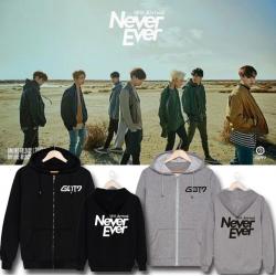 เสื้อฮู้ดซิปหน้า (Hoodie) GOT7 - Never Ever