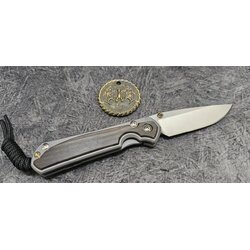 Chris Reeve Small Sebenza 31 Inlay LH Macassar Ebony CPM Magnacut(มือซ้าย)