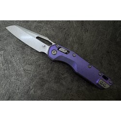 Microtech Marfione Select MSI RAM LOK Purple Haze Titanium Handles w/ Purple Accents & Stonewash M390MK