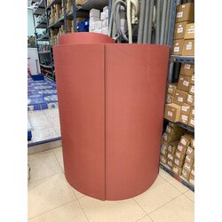 ไฟเบอร์แดง หนา 0.4มม. หน้ากว้าง1.4m. x 2m.