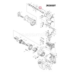 SLEEVE เลื่อยชักไฟฟ้า Makita มากีต้า JR3050T [#12] Pn.418311-3 (แท้) ##