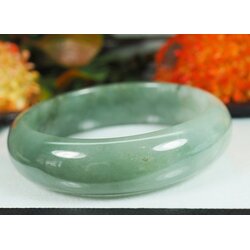 กำไลหยกพม่าแท้เขียว 346.10 กะรัต