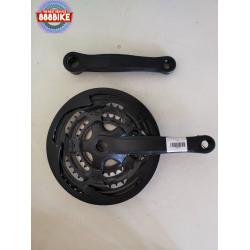 จานหน้า LAMBike Crankset steel 48/38/28 และ 42/34/24 ขาจาน 175มม จาน 3 ชั้น พร้องบันใบจาน