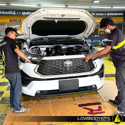 รีวิวงานติดตั้ง INNOVA ZENIX : กันชนหน้า LX STYLE