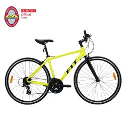 LA Bicycle จักรยานไฮบริด รุ่น FIT 2.0 24 speed เฟรมอลู ล้อ 700c