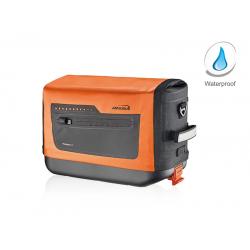 กระเป๋าวางบนตะแกรง กระเป๋าติดตะแกรงหลังปลดเร็ว ขั้นเทพ IBERA IB-BA22O, PakRak Waterproof Commuter Bag มีสีส้ม