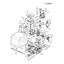 ฝาครอบตัวกรองสัญญาณ ปั๊มน้ำ มิตซู IP-505 [#35] Pn.H05301G00 (แท้-สั่ง)