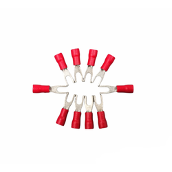 หางปลาแฉก มีปลอกหุ้ม SV 1.25-3 (ห่อ=10ตัว)