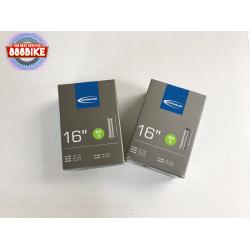 SCHWALBE ยางใน 16X1.75-2.40 หัวใหญ่ (AV3) มีกล่อง