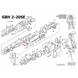แผ่นรอง สว่านโรตารี่ Bosch บอช GBH 2-20 SE [#31] Pn.1610100003 (แท้-สั่ง)