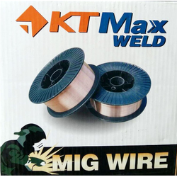 ลวดเชื่อม ตู้เชื่อม MIG ขนาด 1.2 mm เคที เวลด์ รุ่น ER70S-6 (15KG) Pn.101-0030 ##