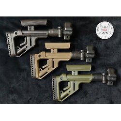 FAB Defense Tactical Folding Buttstock W/ Cheek Piece For MP5 (Polymer Joint) UAS - MP5