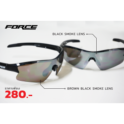แว่นกันแดด แว่นตา แว่นตากีฬา FORCE เหมาะสำหรับกิจกรรมกลางแจ้ง