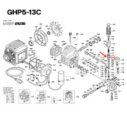 ตัวนำลูกสูบ Bosch บอช GHP 5-13 C [#126] Pn.F016L72036 (แท้-สั่ง)