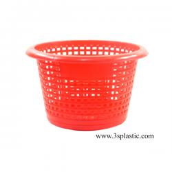 204 ตระกร้าใส่ปลา/หลัวปลา ขนาด Ø 46.5 x 29.5 cm. บรรจุ 20กิโล