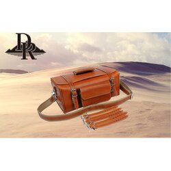 กระเป๋าตะแกรงหลังหนัง DARKROCK COWHIDE Roof Bag COW LEATHER PANIER BAG.