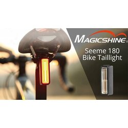Magicshine SEEMEE 180 ไฟท้ายจักรยาน 180 LUMENS Smart Tail Light ให้ความสว่าง ปลอดภัย และความสวยงานในตัวเดียวกัน