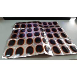 แผ่นปะยาง สำเร็จ เบอร์ S (ขายเป็นแผง) Tube repair patch