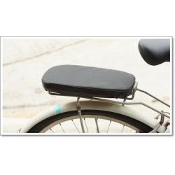 เบาะรองนั่งฟองน้ำ Bike Rear Seat PU Bicycle Bike Rear Handrail Armrest Child Carrier Sponge Soft Bike Back Seat Bicycle, Seat001