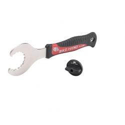 เครื่องมือปะแจถอดกะโหลกกลวง BIKE HAND YC-27BB HollowTech II พร้อมตัวถอดฝาพลาสติก (YC-27BB+YC27)