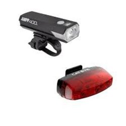 CATEYE light set Front+rear, AMPP400, HLEL084+TLLD620R