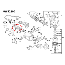 Switch Bosch บอช GWS2200 Pn.1619P14186 (แท้-สั่ง) (*)