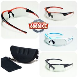 แว่นตา LEOPARD X-Ray Photochromic CYCLING SUNGLASSES เลนส์ปรับแสงอัตโนมัติ 2020