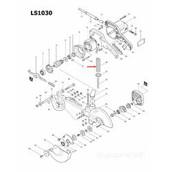 สปริง แท่นตัดองศา Makita มากีต้า LS1030 [#76] Pn.231480-1 (แท้) ##
