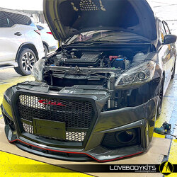 รีวิงานติดตั้ง กันชนหน้า R8 : CIAZ 2016