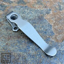SPYDERCO TENACIOUS STANDARD CLIP - STONEWASHED