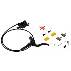 ชุดดิส ALIVIO SHIMANO ชุดดิสเบรคหน้า ALIVIO, BL-MT401/BR-MT400, สีดำ, สายดิส BH59, 1000MM