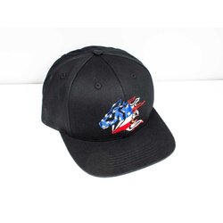 Rick Hinderer Knives Stars and Stripes Logo Hat-Black
