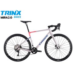 จักรยานเสือหมอบ TRINX MIRA2.0 Road Bike BICYCLE ล้อ 700C เกียร์ SHIMANO GRX 11 สปีด เฟรม Carbon NEW2024