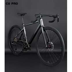 จักรยานเสือหมอบเกียร์ไฟฟ้า MOSSO x TWITTER C8 PRO EDS TX 24 speed เฟรม super light Aluminium Full Hydraulic NEW2025