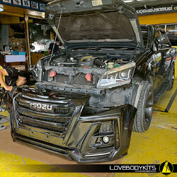 รีวิวงานติดตั้ง ISUZU D-MAX 2012-2015 : กันชนหน้า TAKAi