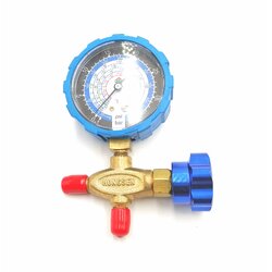 HS-466 NAL เกจ์วัดน้ำยา(เดี่ยว) ด้าน Low(สีน้ำเงิน)