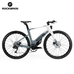 ROCKBROS FTR E-BIKE จักรยานไฟฟ้าคาร์บอน 13.8 กก. | มอเตอร์ 250W | แบต LG | วิ่ง 150 กม. | L-TWOO 11 สปีด