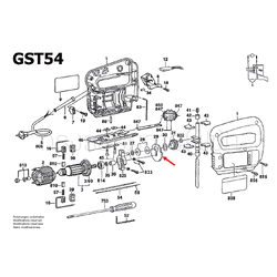 น้ำหนักถ่วง เลื่อยจิ๊กซอว์ Bosch บอช GST54 Pn.1619P02421 (แท้-สั่ง)