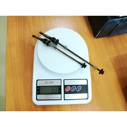 แกนปลดเร็วเสือหมอบ KCNC รุ่น Grooving-QR skewer Titanium สำหรับเสือหมอบ หนัก 33 กรัม !!!