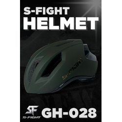 หมวกจักรยาน S-FIGHT รุ่น GH-028 HELMET น้ำหนักเบา เพียง 270 กรัม รอบศีรษ: 58-61cM ตัวล็อคเปลี่ยนใหม่ สายคาดมีแถบสะท้อนแสง สีเมทัลลิค