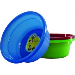 กะละมัง เบอร์ 30 สีสวย / สีใส ขนาด 23.7 x 9.6 cm. ราคาโหล ละ 135 บาท จำนวน มัดละ 24 โหล