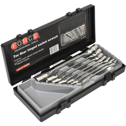 ชุดประแจ บ๊อกซ์หัวจีบ (7ชิ้น) ฟอร์ซ (FORCE) Pn.5075