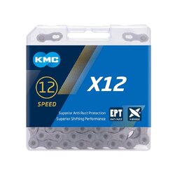 โซ่จักรยาน 12 สปีด KMC X12 Silver /KMC X12Ti / EPT โซ่สำหรับจักรยานเสือหมอบ,เสือภูเขา Shimano DuraAce Sram