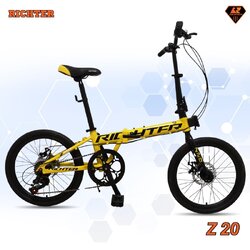 จักรยานพับ RICHTER Z20 เฟรมอลูมิเนียม เกียร์ 7สปีด Disc Brake 2023