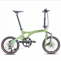 MINT PARROT จักรยานพับได้ 18 นิ้ว 9 สปีด ดิสก์เบรก | น้ำหนักเบา 11.8 กก.